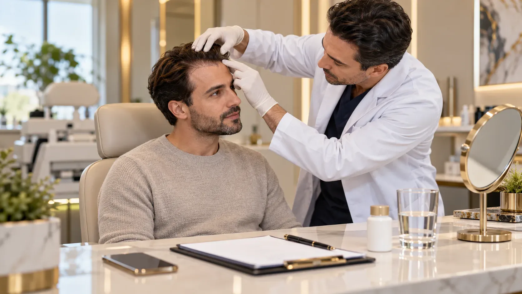 Préparation à la greffe de cheveux : ce qu’il faut faire en 10 étapes